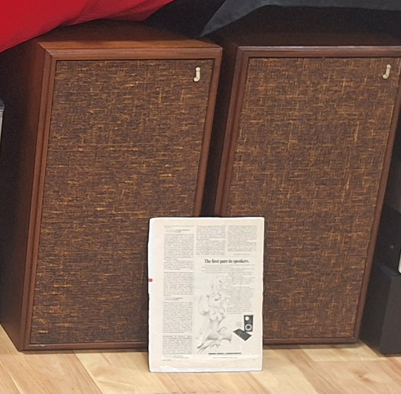 Jansen Model 4 speakers – vintage high-fidelity speakers, premium sound quality, audiophile-grade design